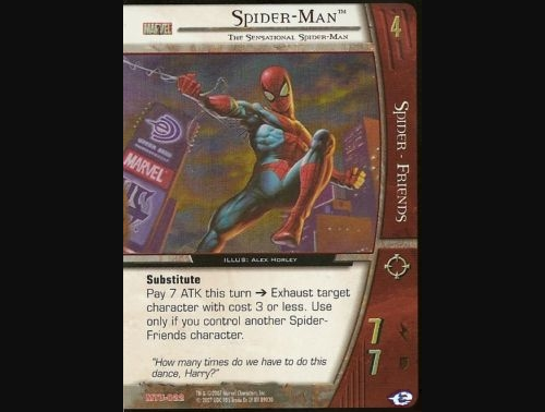 Spider-Man, The Sensational Spider-Man (Slider)